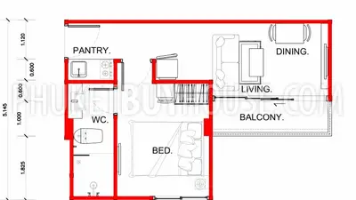 KAT5083: Splendid 1 Bedroom Apartment with Mountain view in Kata. 照片 #16