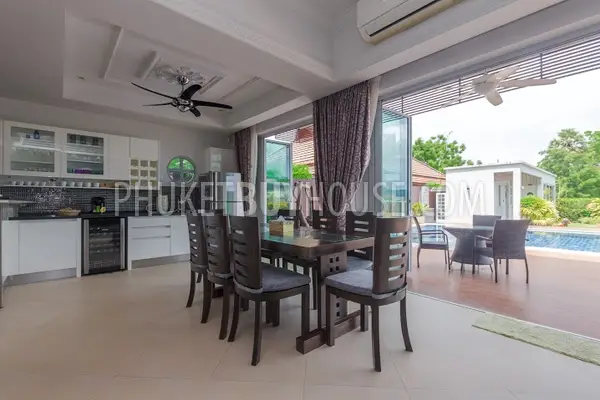 CHA5064: Huge 7 Bedroom Modern Sea View and Beach front Villa near Chalong Marine. Photo #20