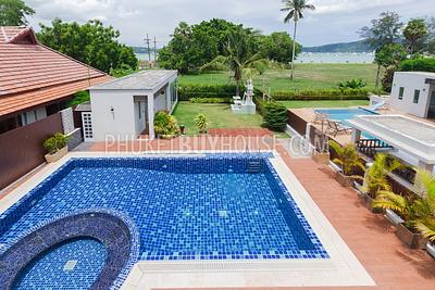 CHA5064: Huge 7 Bedroom Modern Sea View and Beach front Villa near Chalong Marine. Photo #32