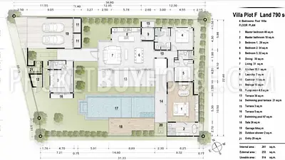 LAY5129: 4 Bedroom Luxury Villa in Layan. Photo #2