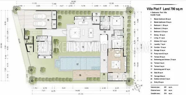 LAY5129: 4 Bedroom Luxury Villa in Layan. Photo #2