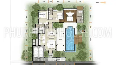 LAY5131: Luxury Pool Villa in Phuket with 3 Bedrooms. Photo #45