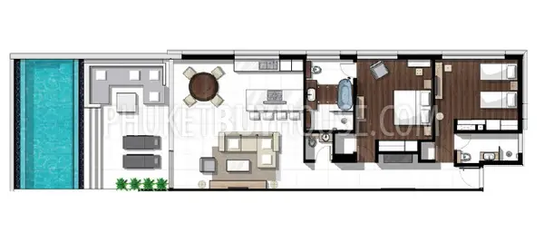 KAT5097: Luxury Villa with Infinity Pool and Sea View in Kata Resale. Photo #22