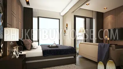 SUR5214: Односпальные Апартаменты с Джакузи в Новом Кондо на Пляже Сурин. Фото #16