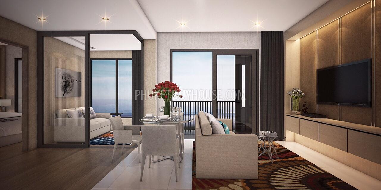SUR5214: One-bedroom Apartment with Jacuzzi in New Condo Close to Surin beach. Photo #24