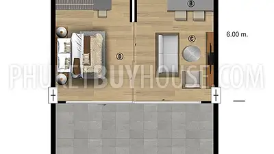 BAN5231: One bedroom apartment close to Bang Tao Beach. Photo #1