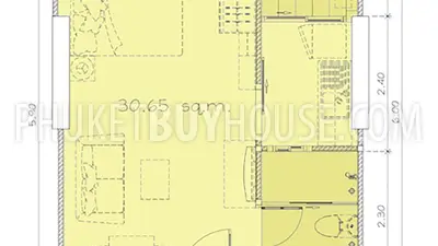 PHU5186: Студия в новом кондо. Фото #4