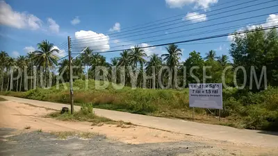 PHA5253: Land plot close to Natai Beach. Photo #4