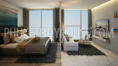 PAT5272: Modern Apartment with 1 Bedroom in Patong. Photo #1