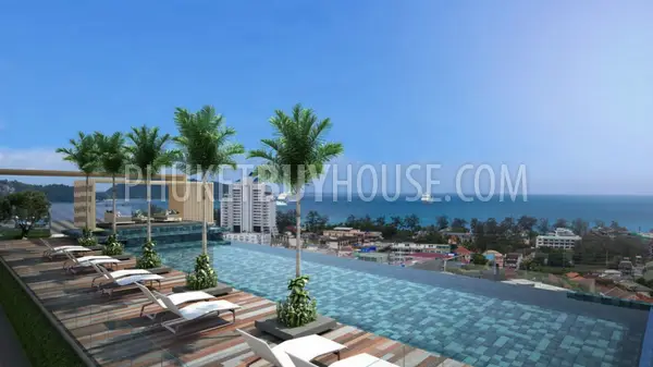 PAT5272: Modern Apartment with 1 Bedroom in Patong. Photo #9