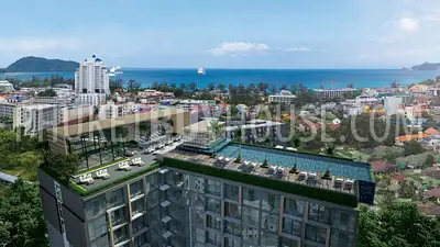 PAT5272: Modern Apartment with 1 Bedroom in Patong. Photo #11