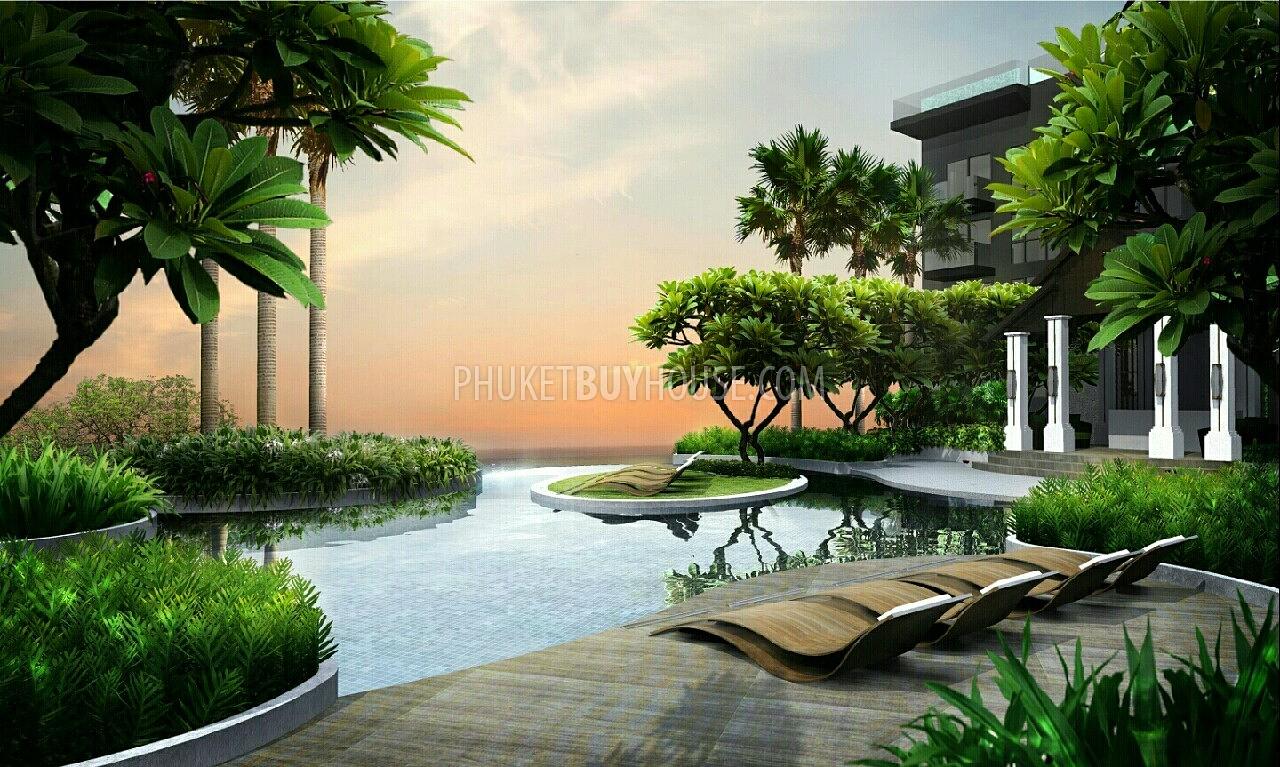 SUR5310: 3-спальные Апартаменты с Видом на Море в новом Кондоминиуме рядом с пляжами Сурин и Бангтао. Фото #2