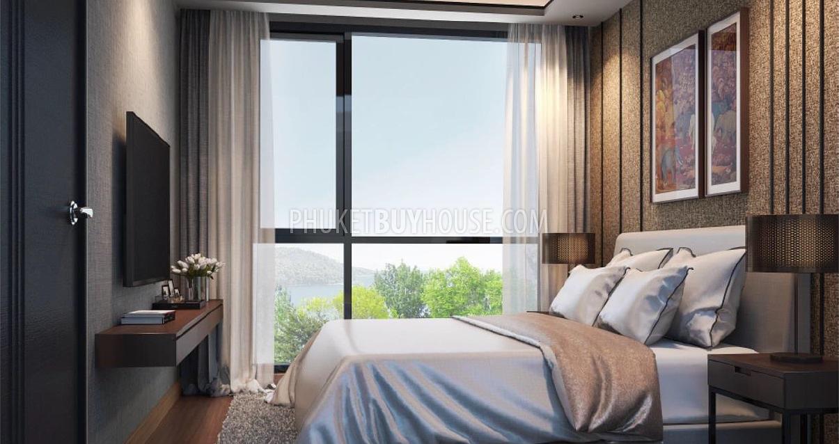 SUR5310: 3-спальные Апартаменты с Видом на Море в новом Кондоминиуме рядом с пляжами Сурин и Бангтао. Фото #13