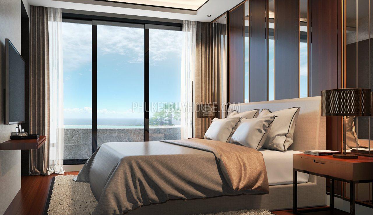 SUR5310: 3-спальные Апартаменты с Видом на Море в новом Кондоминиуме рядом с пляжами Сурин и Бангтао. Фото #16