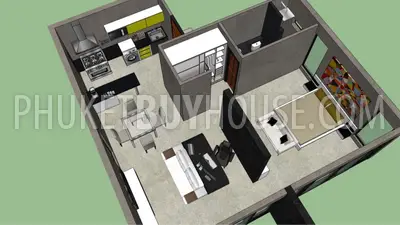 KAT5320: Modern 4 Bedroom Pool Villa in Kata. 照片 #15