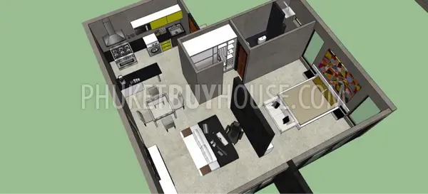 KAT5320: Modern 4 Bedroom Pool Villa in Kata. Fotoğraf #15