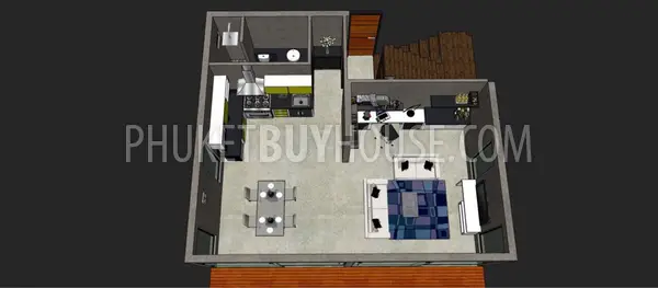 KAT5320: Modern 4 Bedroom Pool Villa in Kata. Fotoğraf #18