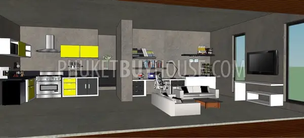 KAT5320: Modern 4 Bedroom Pool Villa in Kata. Fotoğraf #19