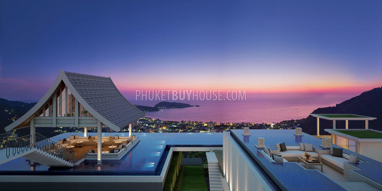 PAT5356: 2 Bedroom Sea View Apartment in Brand New Patong Project. Photo #3