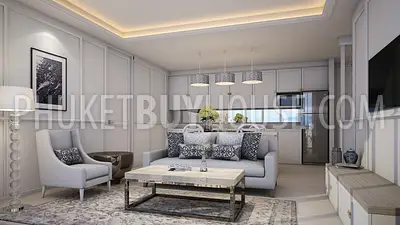 PAT5356: 2 Bedroom Sea View Apartment in Brand New Patong Project. Photo #6