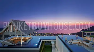 PAT5358: Sea View Penthouse in a Brand New Project in Patong. Photo #2