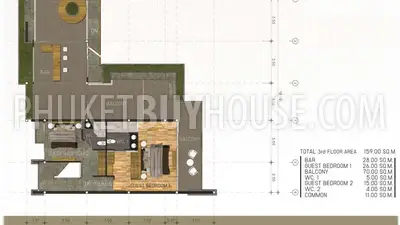 KAM5331: 3 Bedroom Villa-Townhome in Kamala. 照片 #2