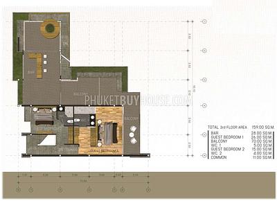 KAM5331: 3 Bedroom Villa-Townhome in Kamala. 照片 #2