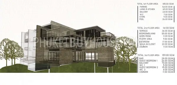 KAM5331: 3 Bedroom Villa-Townhome in Kamala. Photo #4