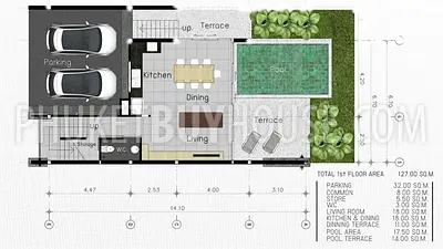 KAM5332: 3 Bedroom Hometown in Kamala. 照片 #2