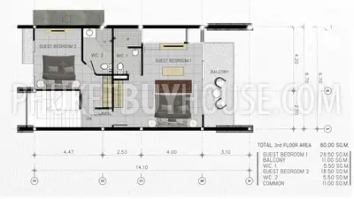 KAM5332: 3 Bedroom Hometown in Kamala. 照片 #4