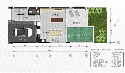 KAM5332: 3 Bedroom Hometown in Kamala. Photo #7