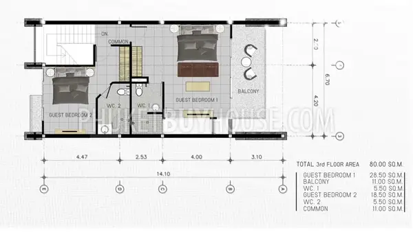 KAM5332: 3 Bedroom Hometown in Kamala. Photo #9