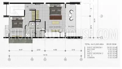 KAM5332: 3 Bedroom Hometown in Kamala. 照片 #14