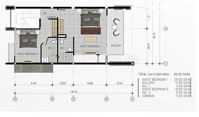 KAM5332: 3 Bedroom Hometown in Kamala. Photo #14