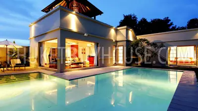 BAN5380: 3 Bedroom Luxury Villa in Bangtao. Fotoğraf #23