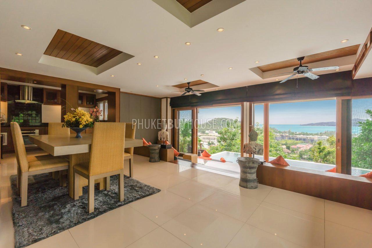 SUR5392: Luxury Thai Style Pool Villa with Splendid Andaman Sea Views. Photo #12