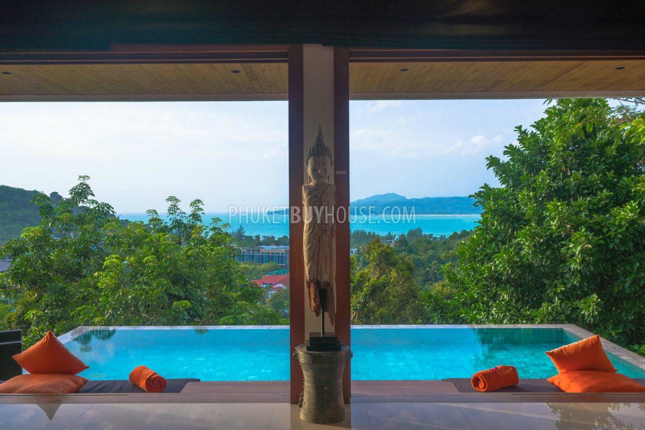 SUR5392: Luxury Thai Style Pool Villa with Splendid Andaman Sea Views. Photo #24