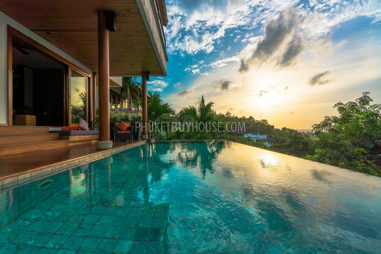 SUR5392: Luxury Thai Style Pool Villa with Splendid Andaman Sea Views. Photo #2