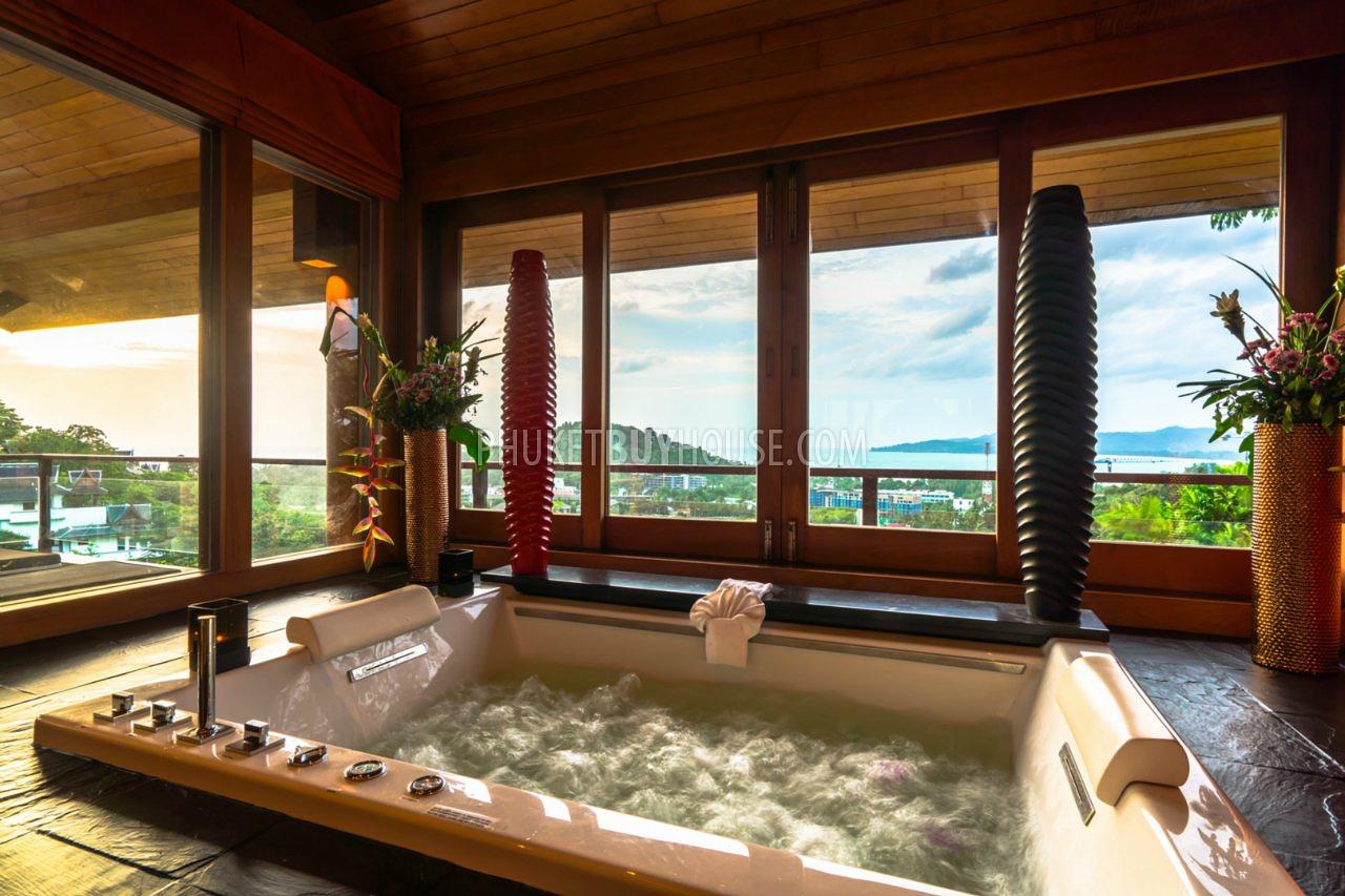 SUR5392: Luxury Thai Style Pool Villa with Splendid Andaman Sea Views. Photo #26