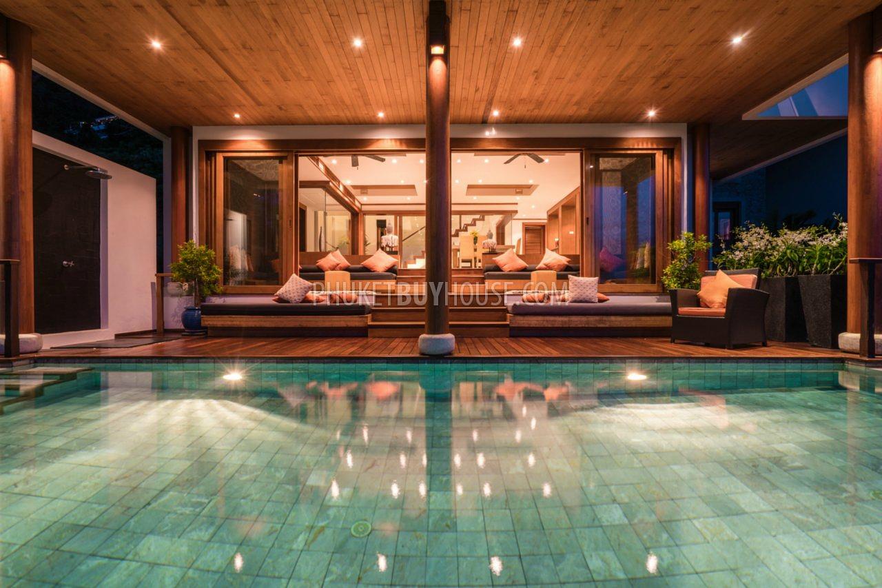 SUR5392: Luxury Thai Style Pool Villa with Splendid Andaman Sea Views. Photo #28
