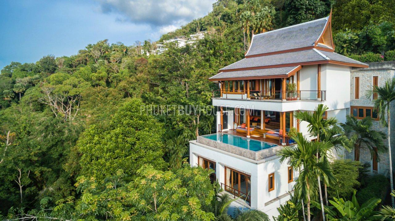 SUR5392: Luxury Thai Style Pool Villa with Splendid Andaman Sea Views. Photo #1