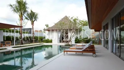 LAY5366: Luxury 4+1 Bedroom Pool Villa in Layan. Photo #4
