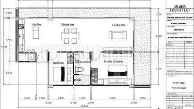KAM5369: 2 Bedroom Sea View Apartment in Kamala. 照片 #9