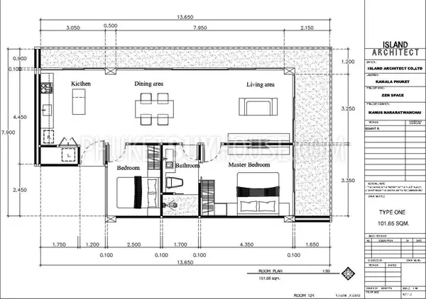 KAM5369: 2 Bedroom Sea View Apartment in Kamala. 照片 #9