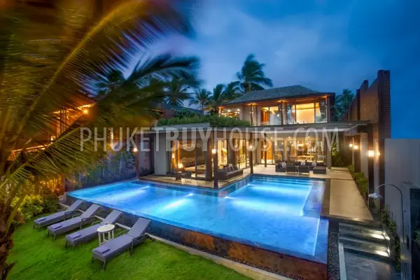 PHA5371: Luxury Oceanfront Villa at Natai Beach. Photo #15