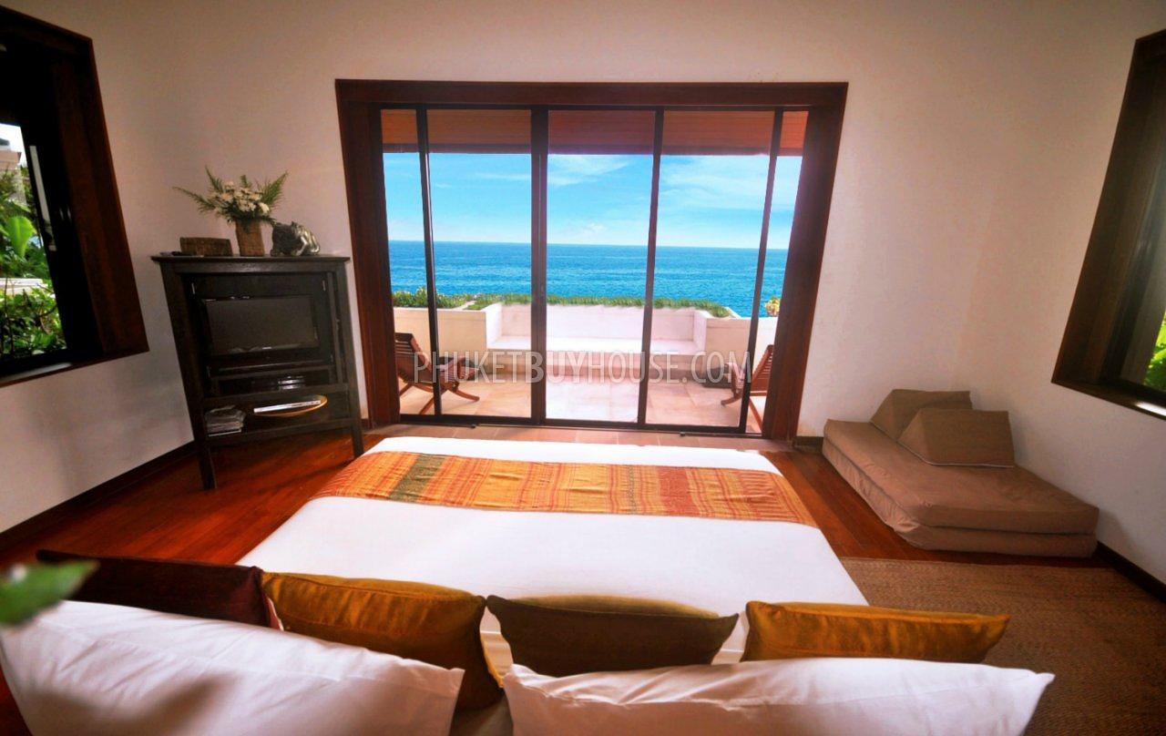 KAT5434: 4-спальная вилла с видом на океан, пляж Ката. Фото #15
