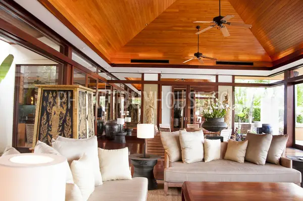 KAM5435: Wonderful Family Villa with 5 Bedrooms and Fantastic Sea View, Kamala Beach. Fotoğraf #2