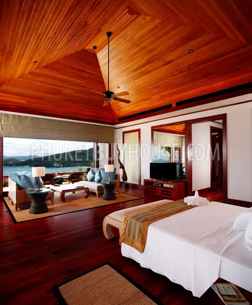 KAM5435: Wonderful Family Villa with 5 Bedrooms and Fantastic Sea View, Kamala Beach. Fotoğraf #4