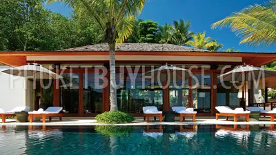 KAM5435: Wonderful Family Villa with 5 Bedrooms and Fantastic Sea View, Kamala Beach. 照片 #7