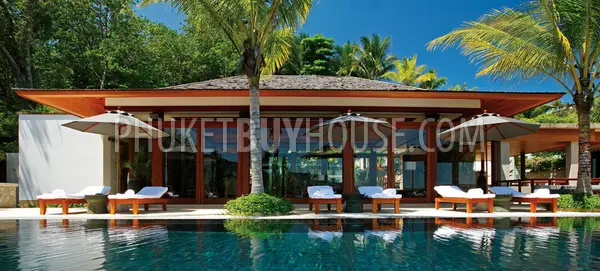 KAM5435: Wonderful Family Villa with 5 Bedrooms and Fantastic Sea View, Kamala Beach. Fotoğraf #7